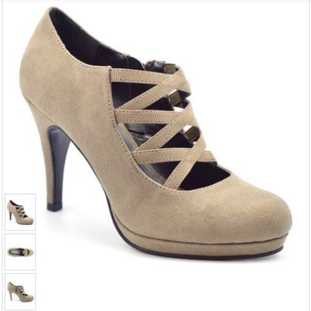 SALE Mootsies Tootsies Cake Grey Heel - Size 8.5